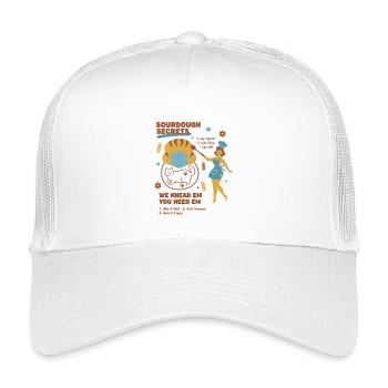 Pain pâtissier Secrets Pain Pain Baker Pain Pain - Casquette trucker enfant - blanc - Devant