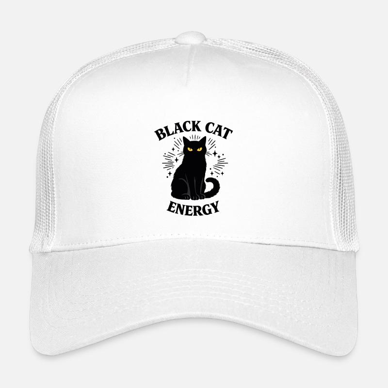 Black Cat Energie Kinder Trucker-Cap