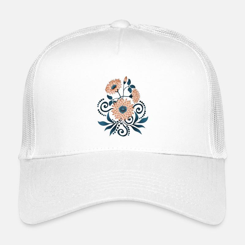 Fleur Casquette trucker enfant