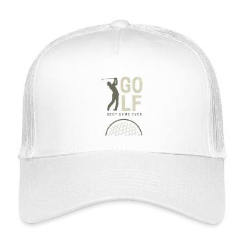 Golf Best Game Ever für Golfer und Coaches Design - Kinder Trucker-Cap - Weiß - Vorne