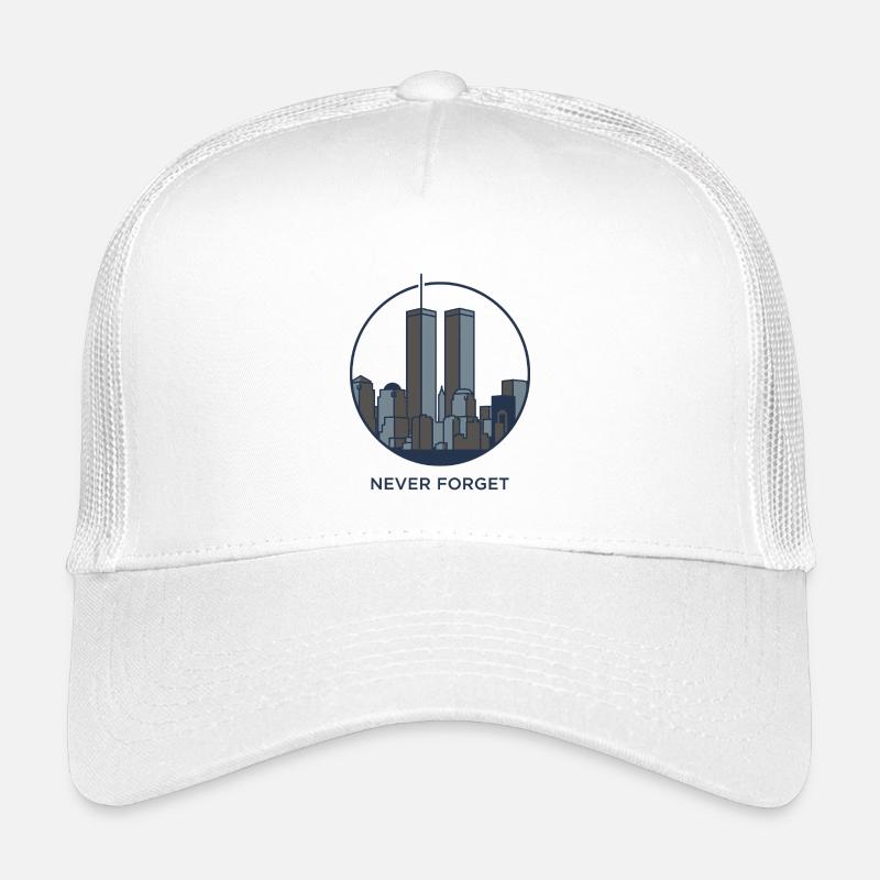 Never Forget Skyline Reminder Kids’ Trucker Cap