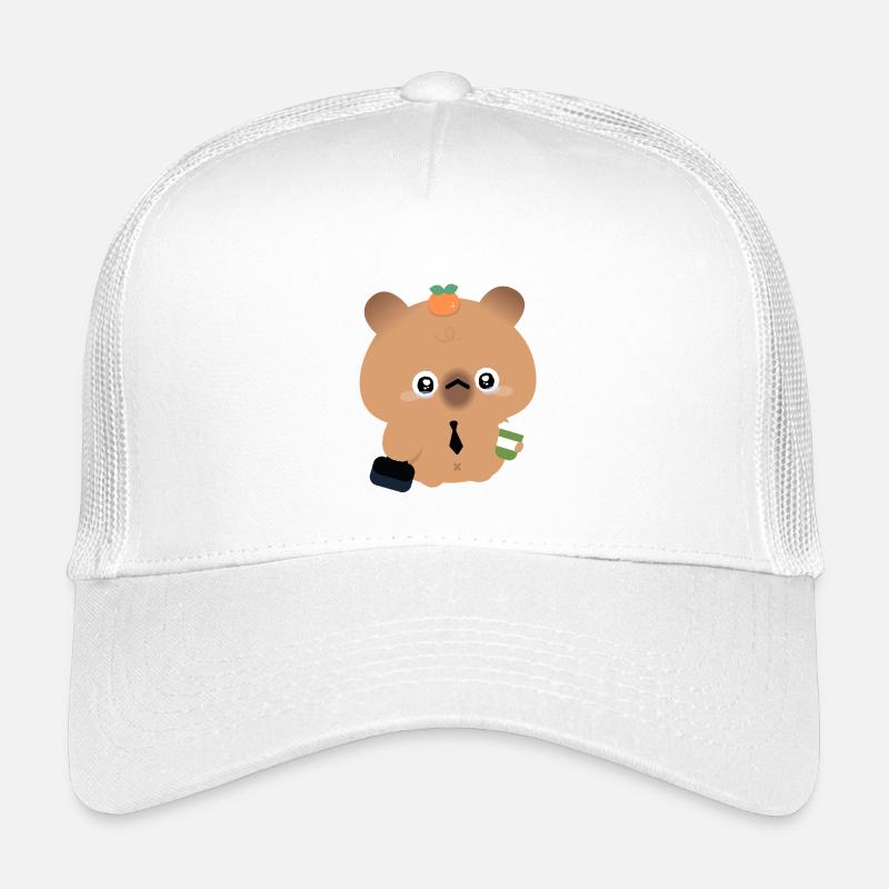 Coffee Capybara Kids’ Trucker Cap