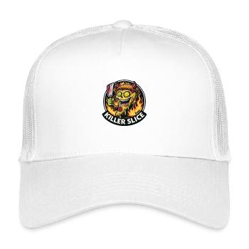 Killer Slice Pizza Dämon - Kinder Trucker-Cap - Weiß - Vorne