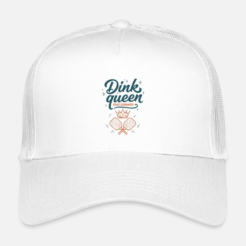 Pickleball Dink Queen Court Commander player Kids’ Trucker Cap