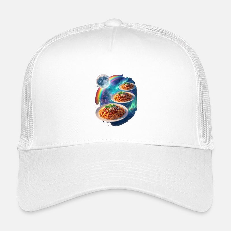 Kosmische Pasta Galaxie Kinder Trucker-Cap