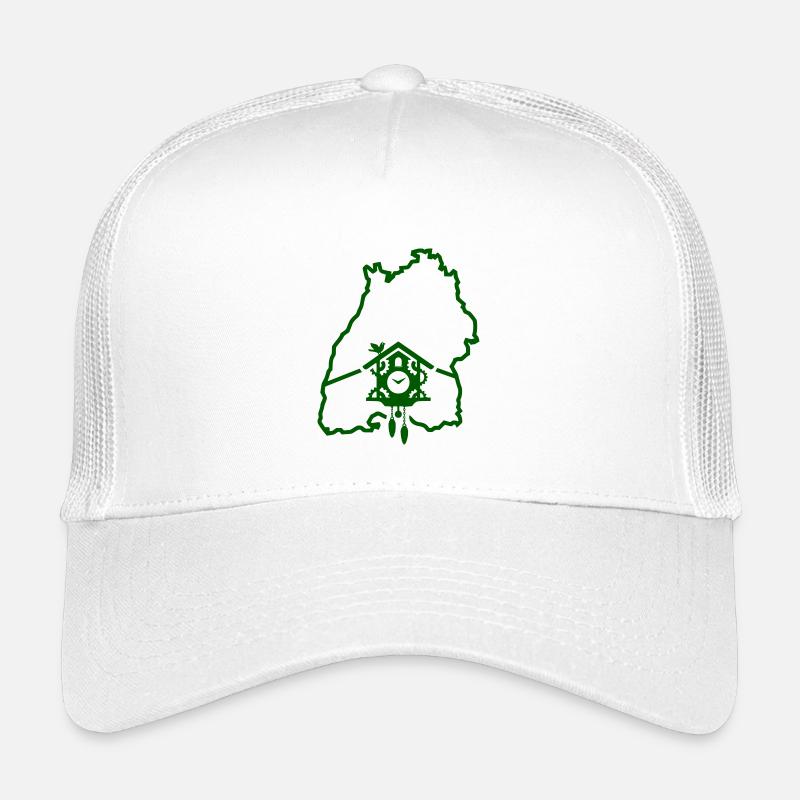 Période de Ländle : Silhouette du Bade-Wurtemberg Casquette trucker enfant