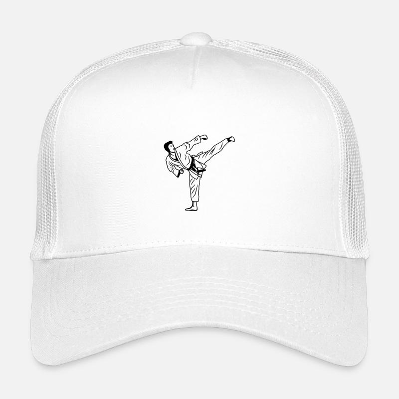 Sketch de karaté Casquette trucker enfant