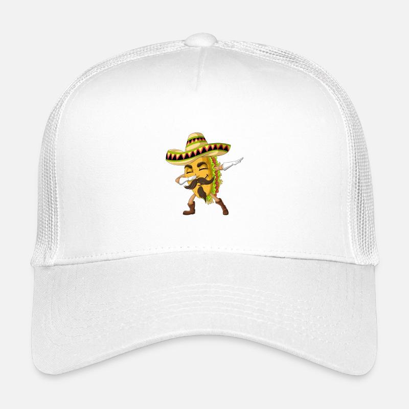 Dabbing Taco Mexican Shirt Casquette trucker enfant