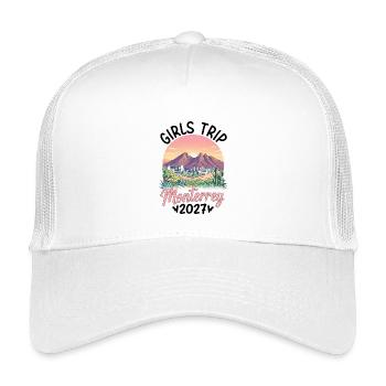 Girls Trip Monterrey 2027 - Kids’ Trucker Cap - white - Front