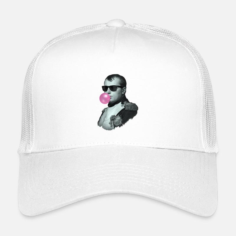 Napoleon mit Kaugummi und Sonnenbrille Kinder Trucker-Cap