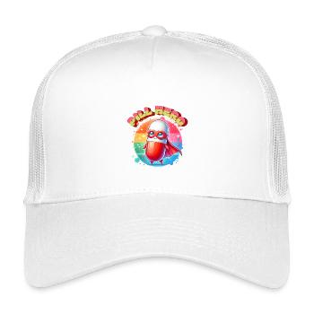 Helden Pille Superheld Medizin Tabletten Held - Kinder Trucker-Cap - Weiß - Vorne
