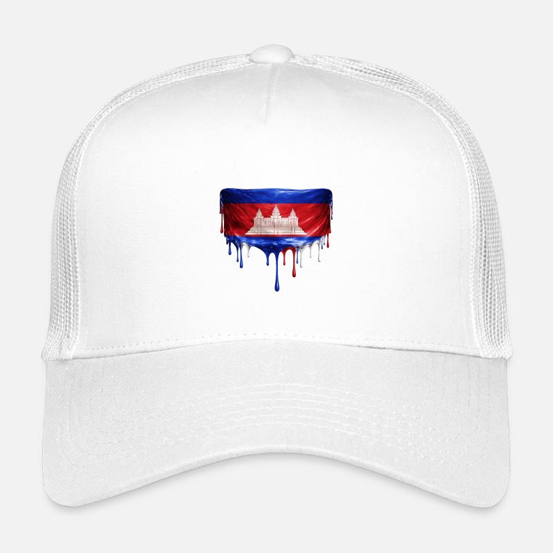 Drapeau de largage d’Angkor Wat Casquette trucker enfant