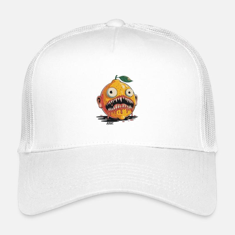Albtraum-Zitrusmonster Kinder Trucker-Cap