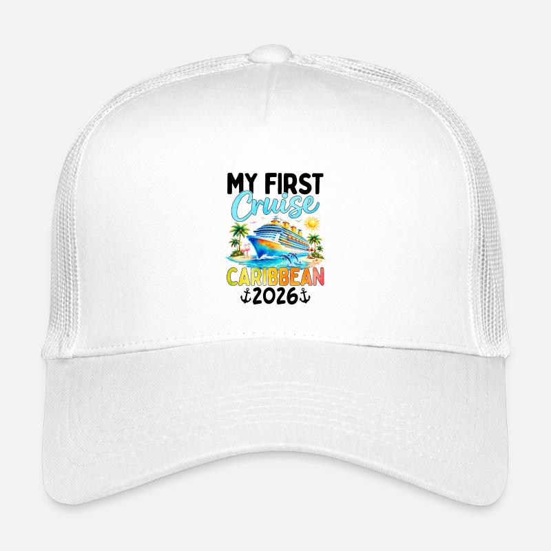 My First Cruise Caribbean 2026 Kinder Trucker-Cap