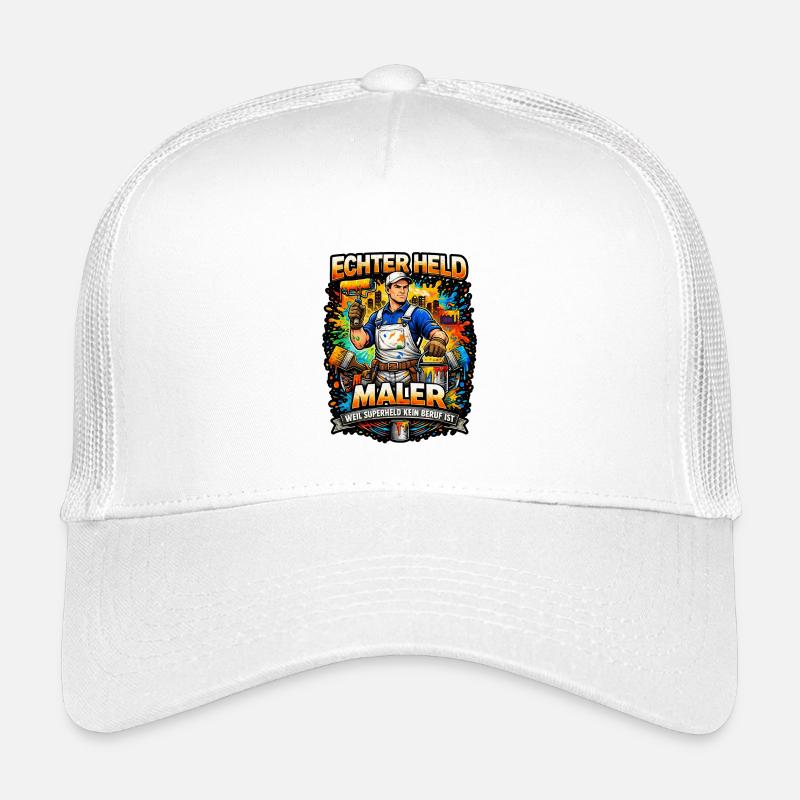 Echter Held Maler – Farbexplosion Kinder Trucker-Cap