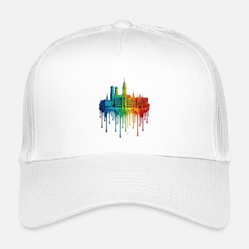 Munich mit farbenfroh verlaufender Farbe Kinder Trucker-Cap