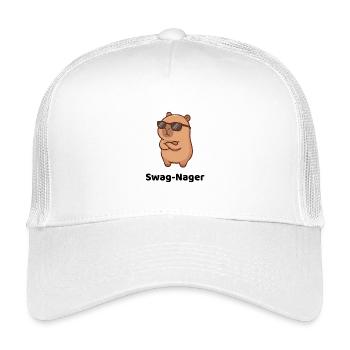 Swag Rodents - Casquette trucker enfant - blanc - Devant