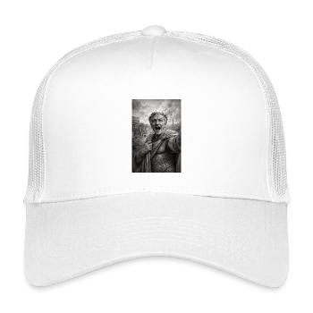 Selfie de César - Casquette trucker enfant - blanc - Devant