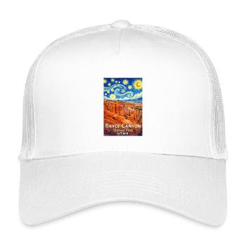 Bryce-Canyon-Nationalpark, Utah Starry Night  - Kinder Trucker-Cap - Weiß - Vorne