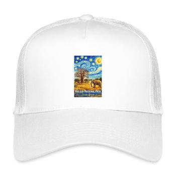 Kruger-Nationalpark, Südafrika - Kinder Trucker-Cap - Weiß - Vorne