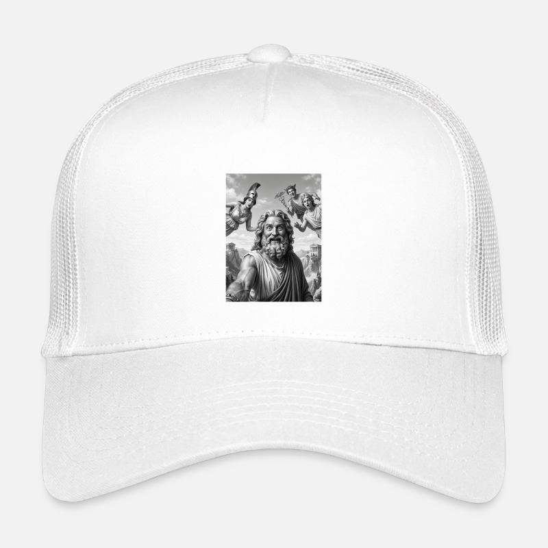 Selfie de Zeus avec les Dieux Casquette trucker enfant