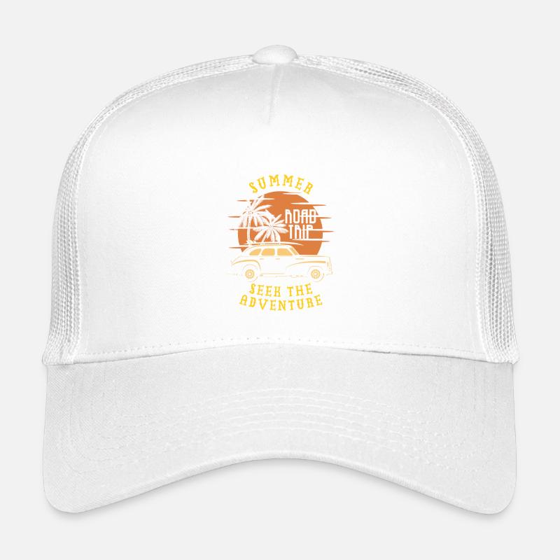Summer Road Trip Adventure Sunset Kids’ Trucker Cap