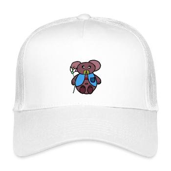 Teddy Teddy Bear Kids Child Bear Bears - Kids’ Trucker Cap - white - Front