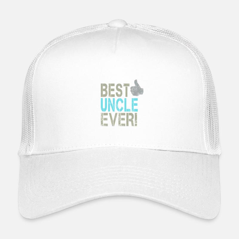 Meilleur oncle pour le design d’oncle avec un pouce levé Casquette trucker enfant