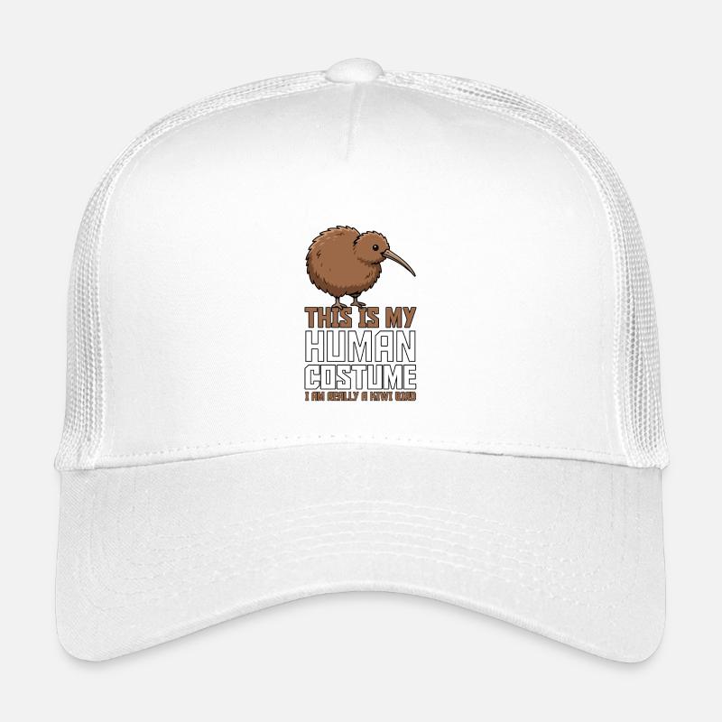  This Is My Human Costume I Am Really A Kiwi Bird Kids’ Trucker Cap