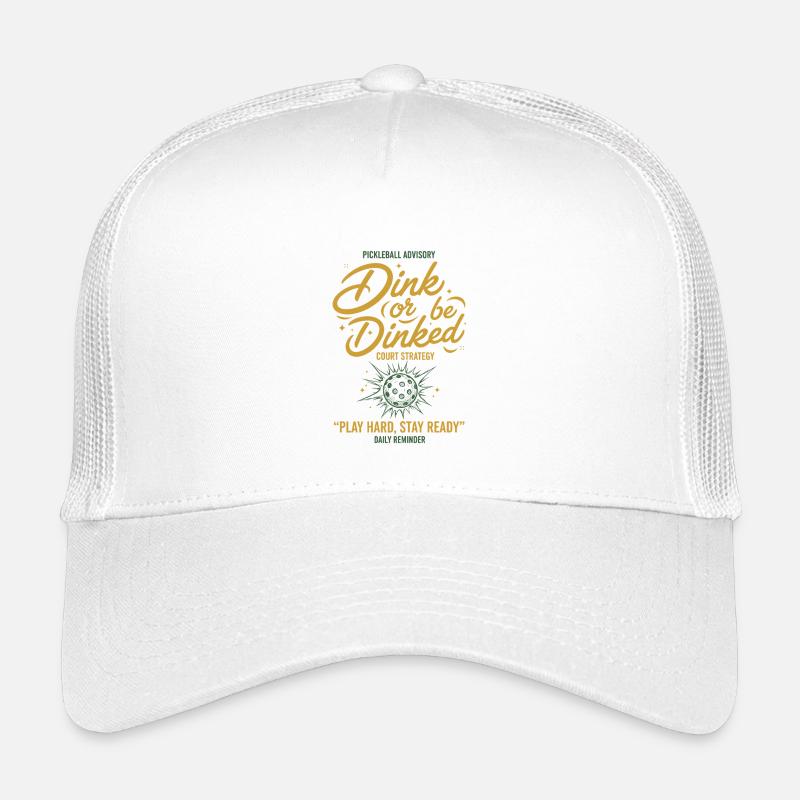 Pickleball Dink Or Be Dinked Funny Player Play Kids’ Trucker Cap