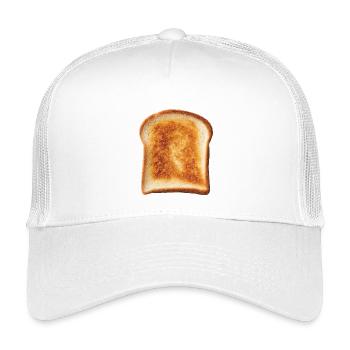 Pain grillé - Casquette trucker enfant - blanc - Devant