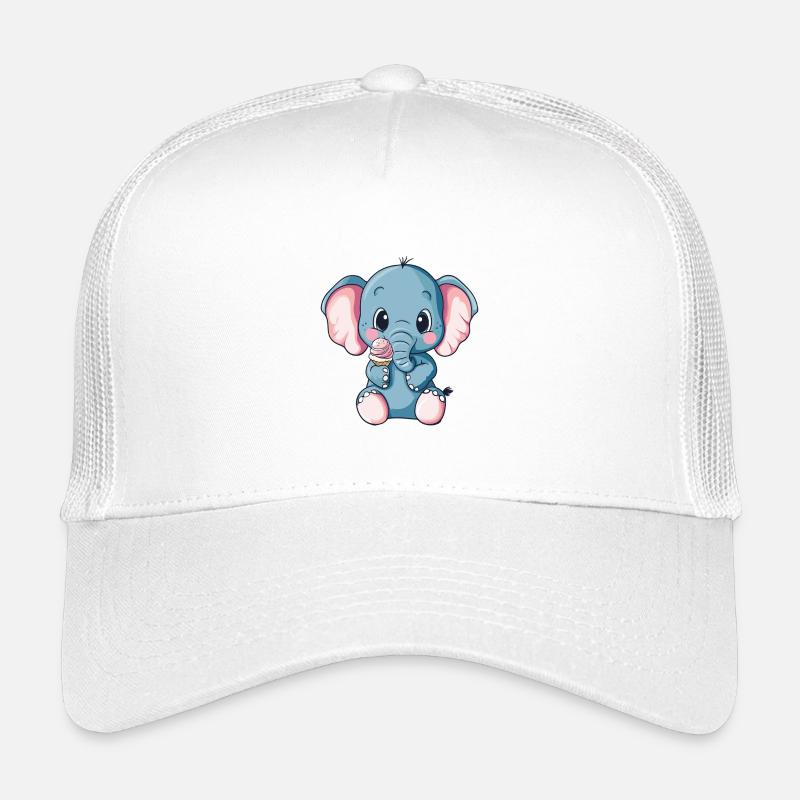 Petite Glace Amie Éléphant Casquette trucker enfant