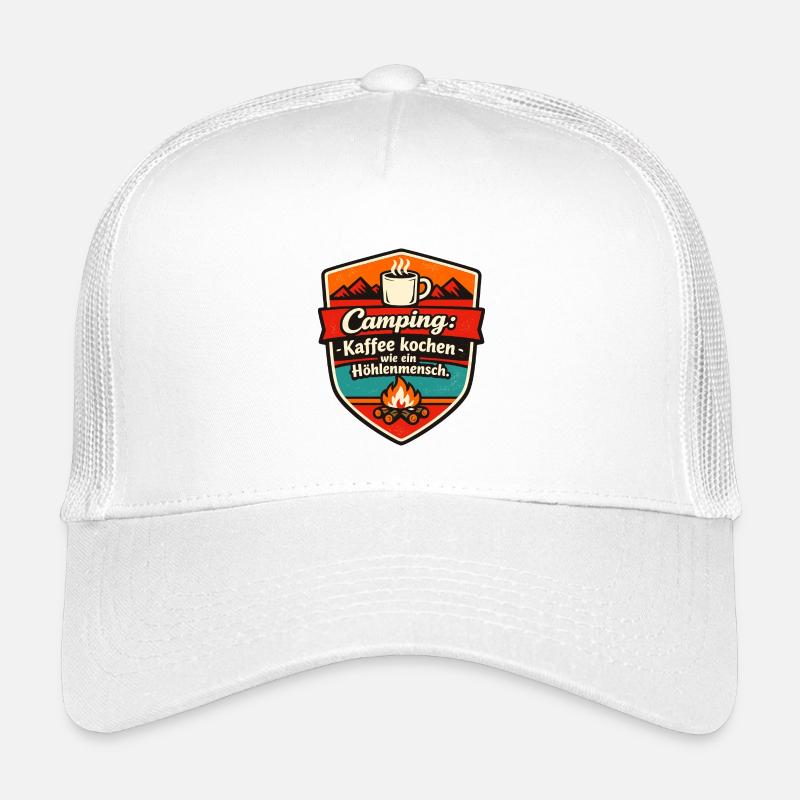 Camper Camping Kids’ Trucker Cap