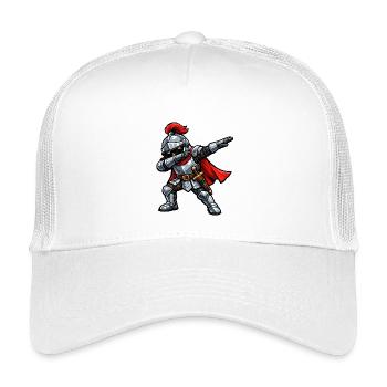 Dabbing Knight - Kids’ Trucker Cap - white - Front