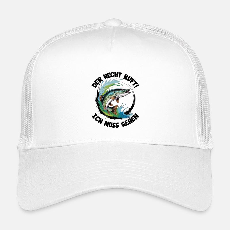 Hecht Angeln Kinder Trucker-Cap
