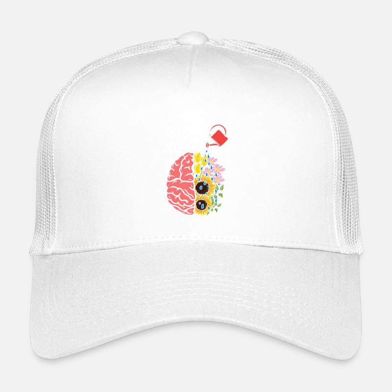 Mind Bloom: Brain & Flowers Kids’ Trucker Cap