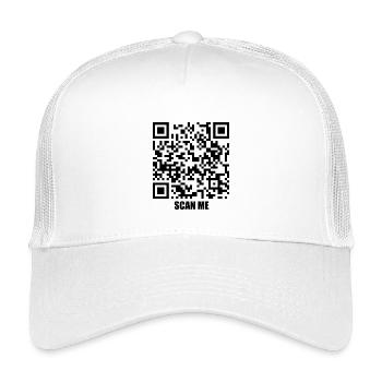 Quote Message – Kiss Me - Kids’ Trucker Cap - white - Front