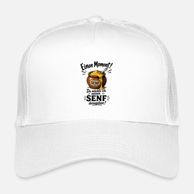  Einen Moment Da Möchte Ich Meinen Senf Dazugeben Kinder Trucker-Cap