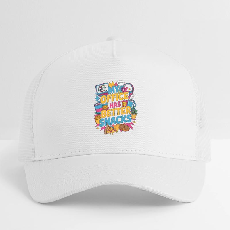 Remote Developer My Office Has Software Engineer Kinder Trucker-Cap