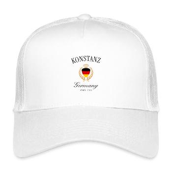 Constance Germany Coat of Arms Crown – Lake Constance Travel - Kids’ Trucker Cap - white - Front