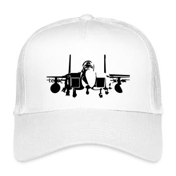 fighter F-15 - Kids’ Trucker Cap - white - Front
