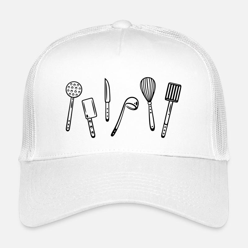 Kitchen utensils for cooking. Kids’ Trucker Cap