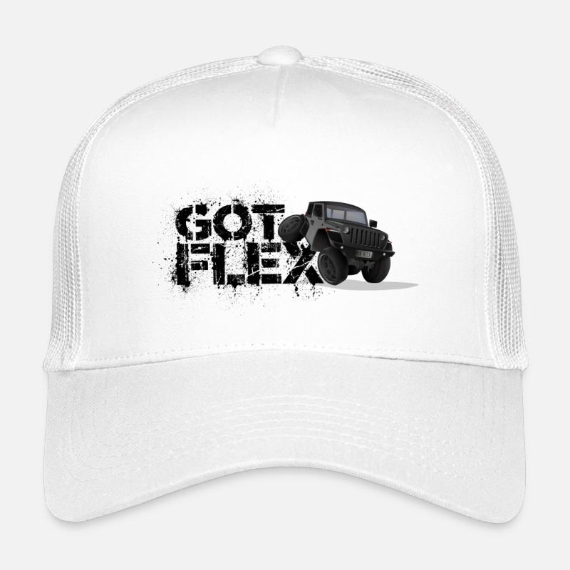 GOT FLEX - Geländewagen - Off Road / Grau Kinder Trucker-Cap