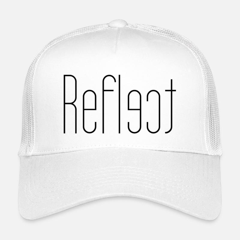 Reflect - Kinder Trucker-Cap - Weiß