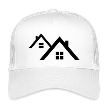 Roof - Kids’ Trucker Cap - white - Front