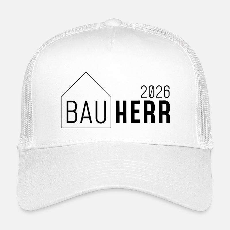 Bauherr mit Haus 2026 Kinder Trucker-Cap