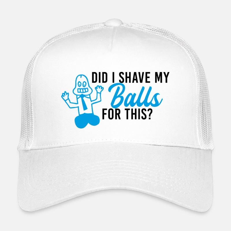 Did I shave my balls Kids’ Trucker Cap