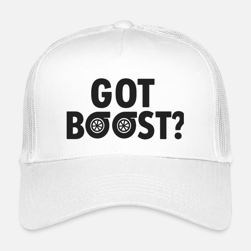 Got Boost Turbo - Kinder Trucker-Cap - Weiß