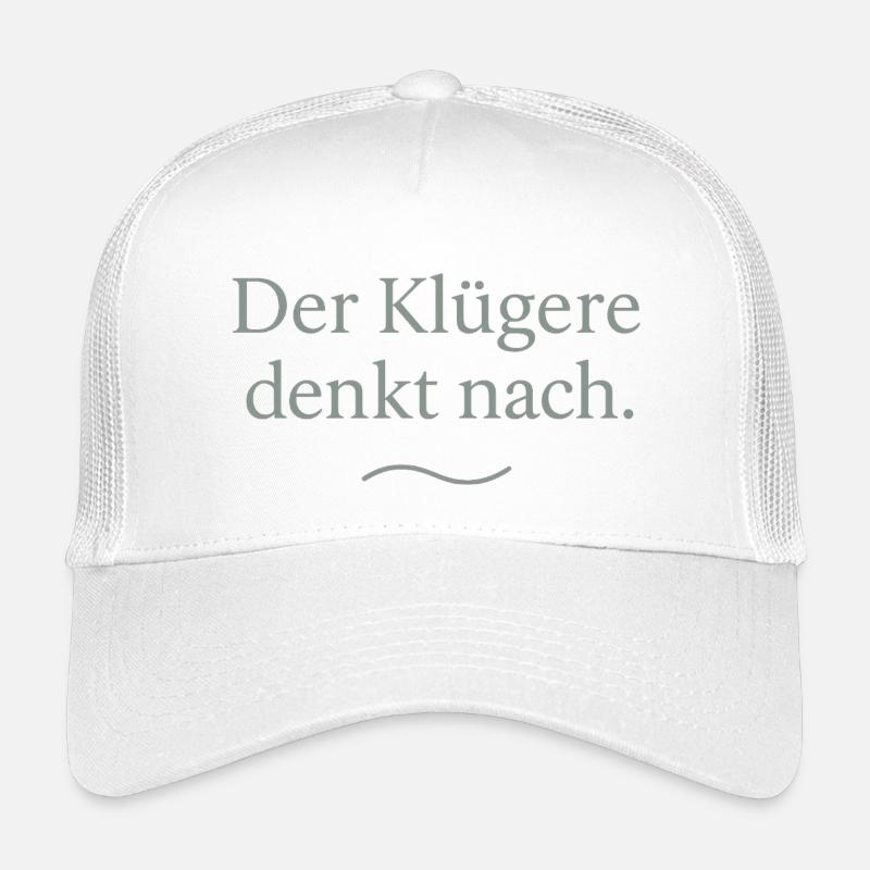 Plus on pense intelligemment Casquette trucker enfant