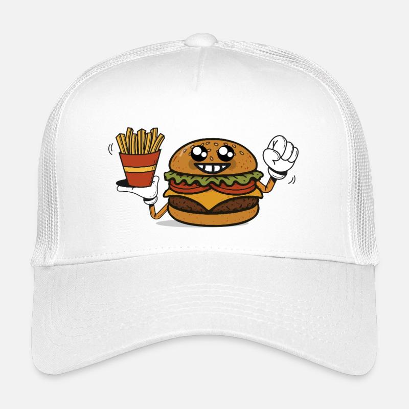 Burger Hero avec des frites Casquette trucker enfant